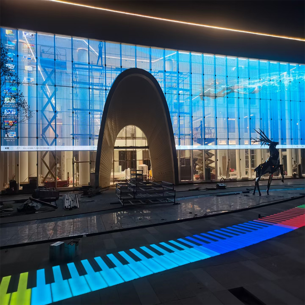 hire transparent led screen