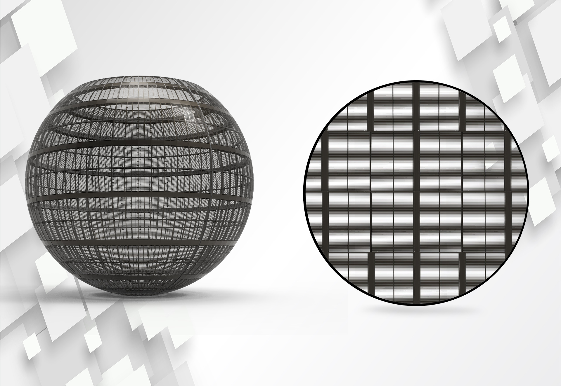 round led display screen