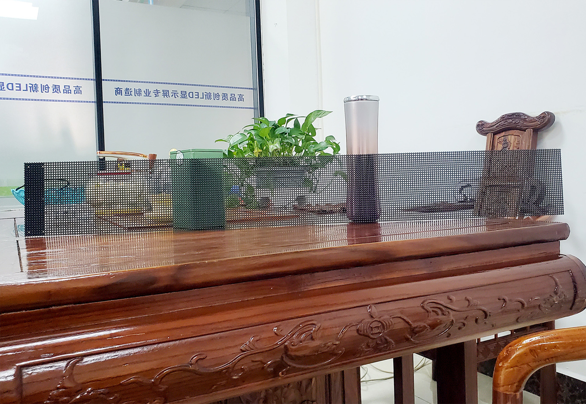 Transparent Holographic LED Screen cabinet