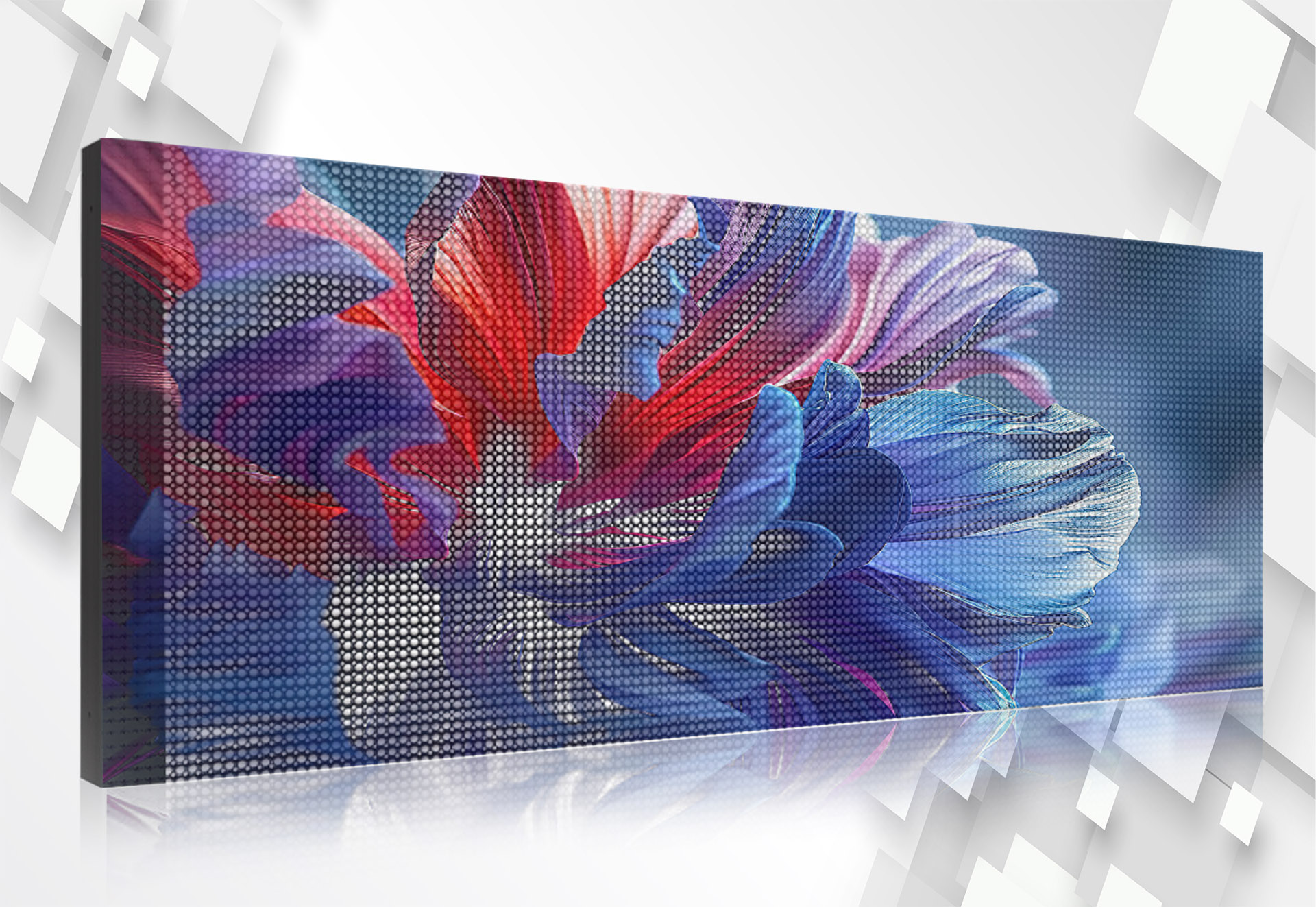 Transparent Holographic LED Screen cabinet