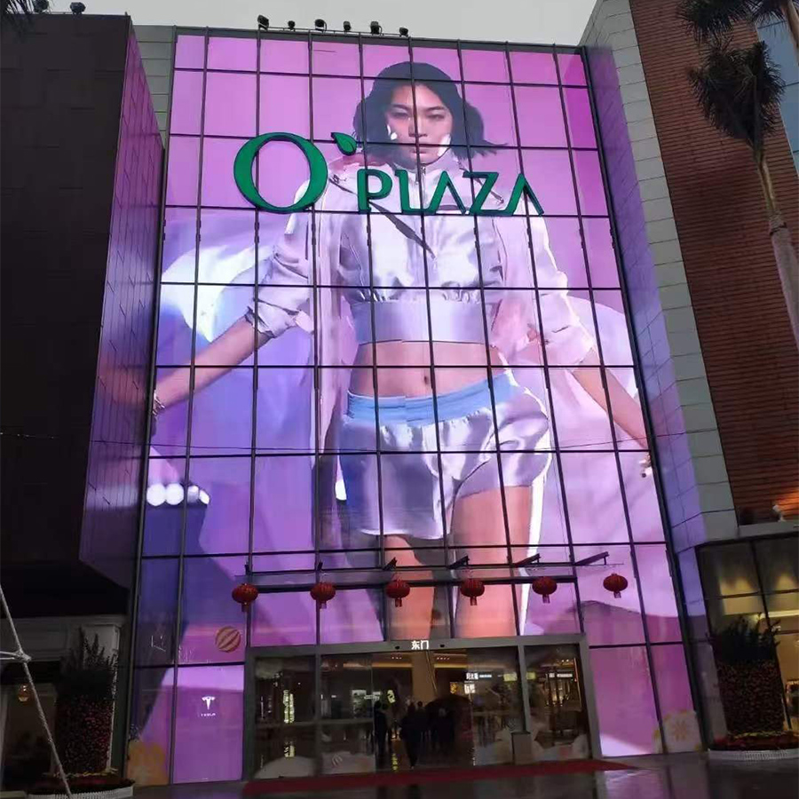 glass led screen