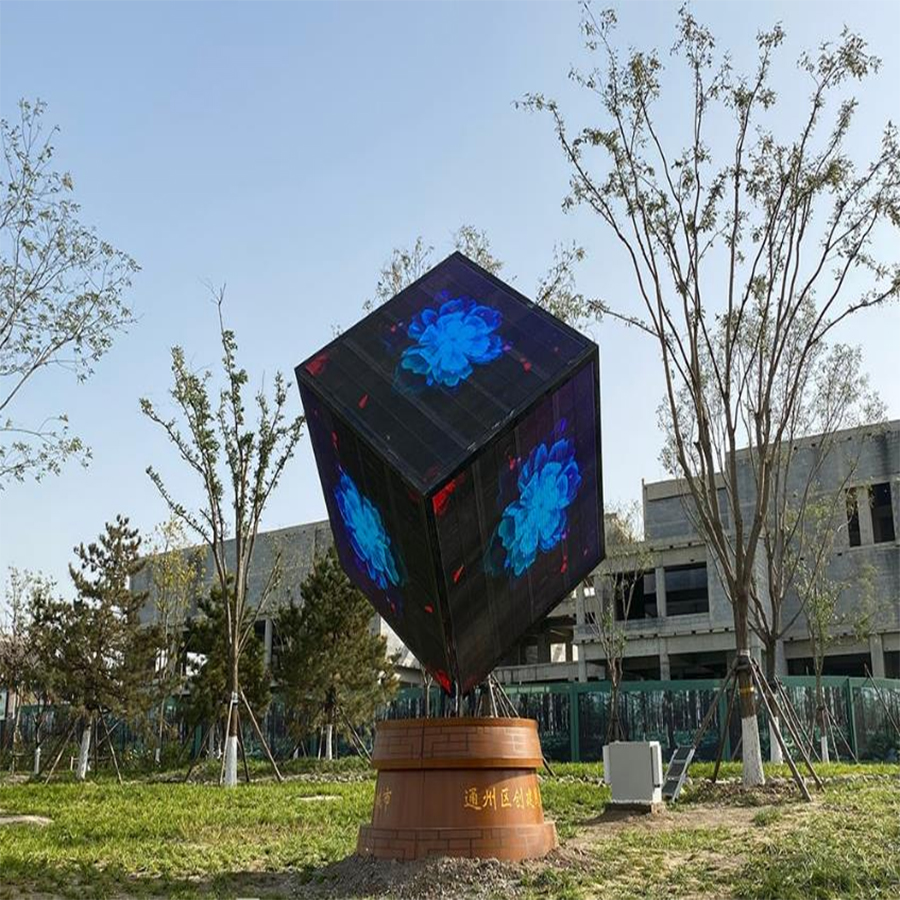 outdoor transparent led display screen