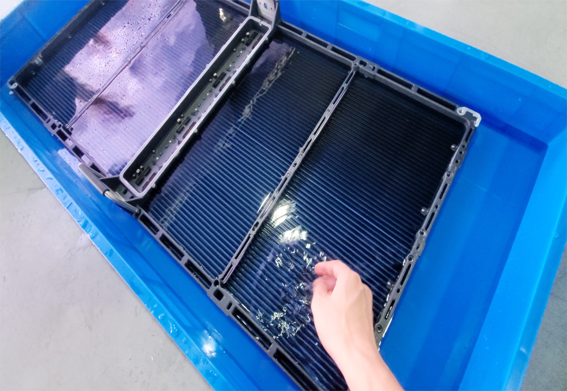 waterproof transparent led screen