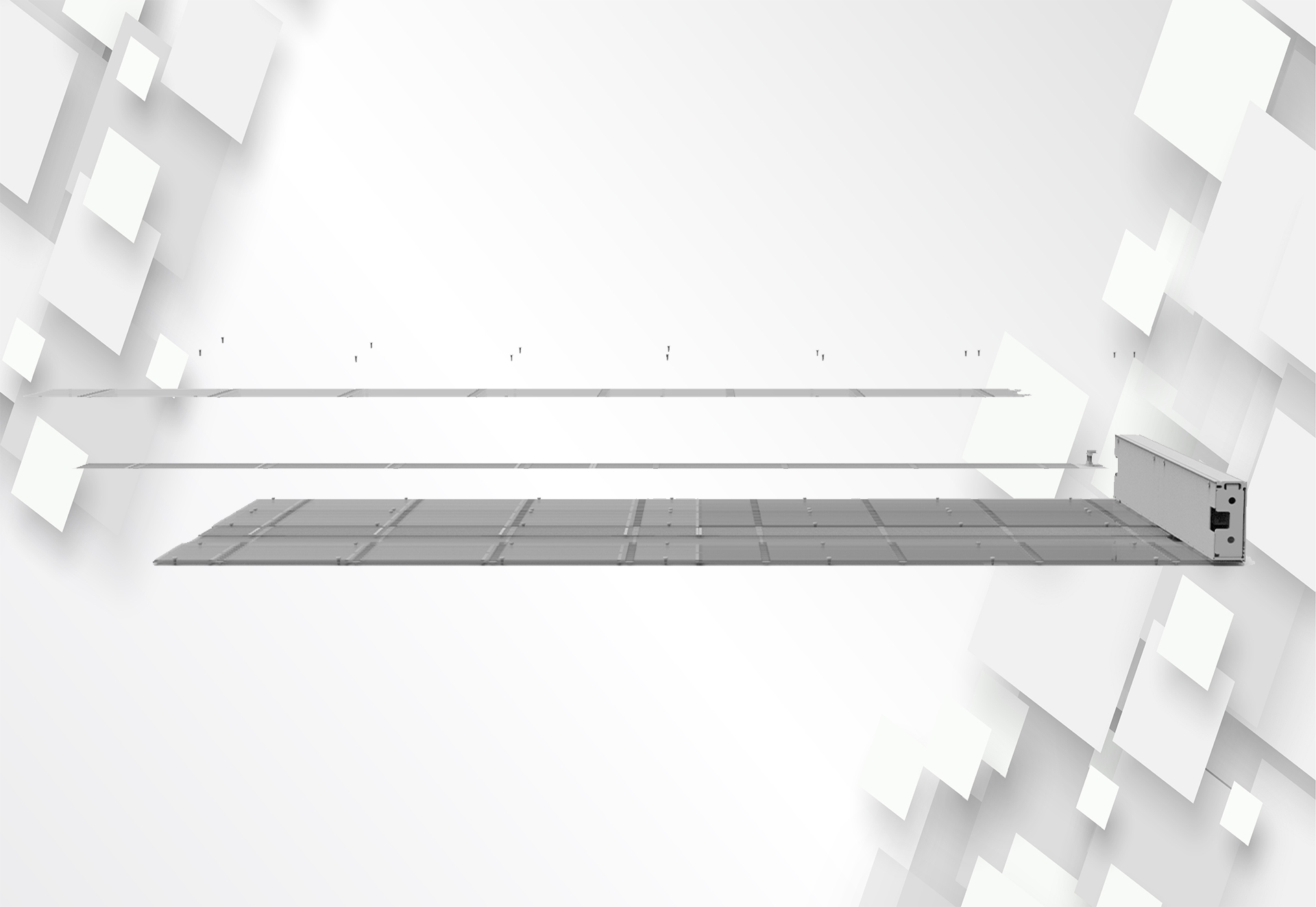 transparent film screen cabinet