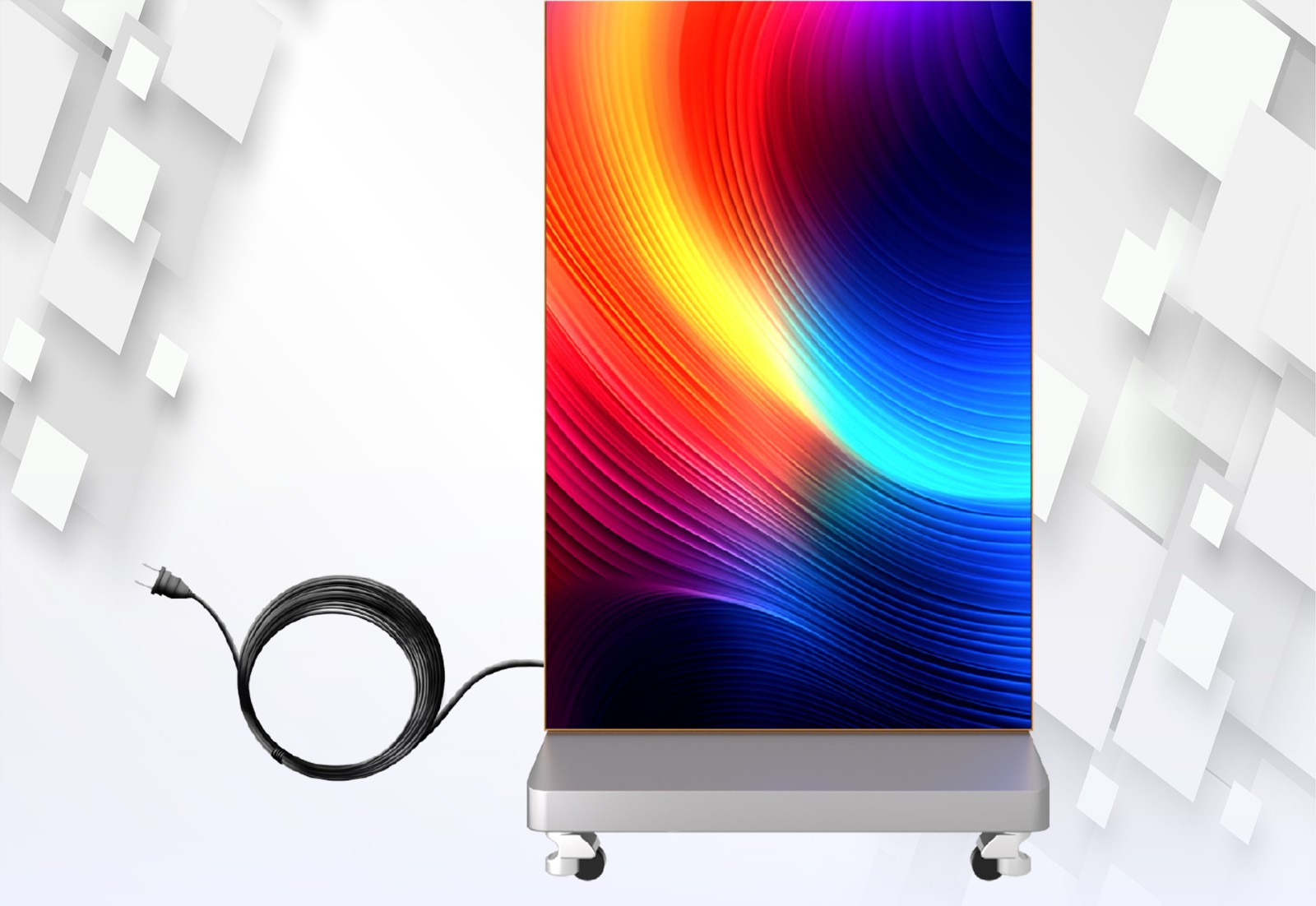 foldable poster screen