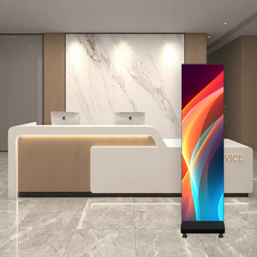 foldable poster led screen