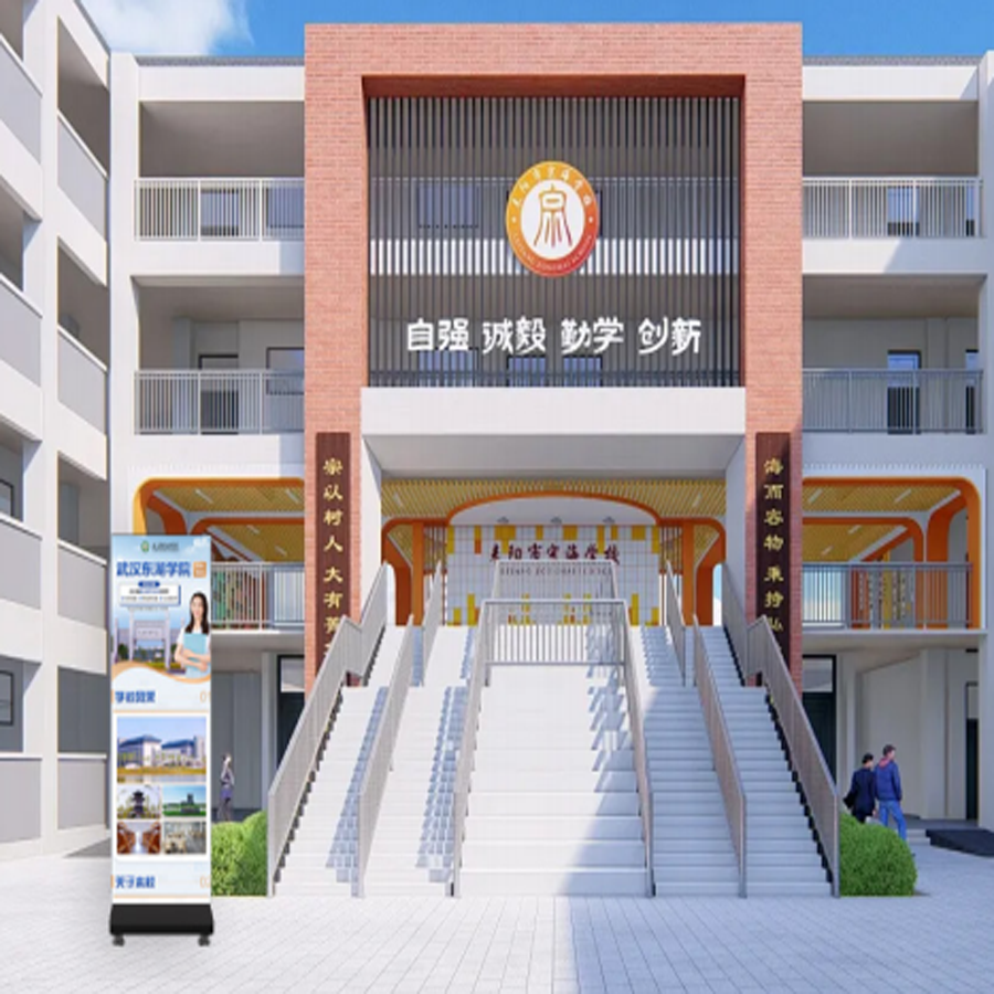 outdoor foldable poster screen