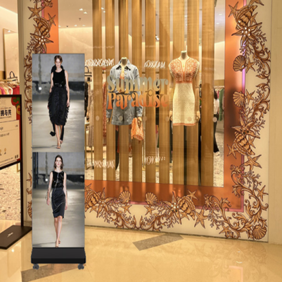 foldable poster display