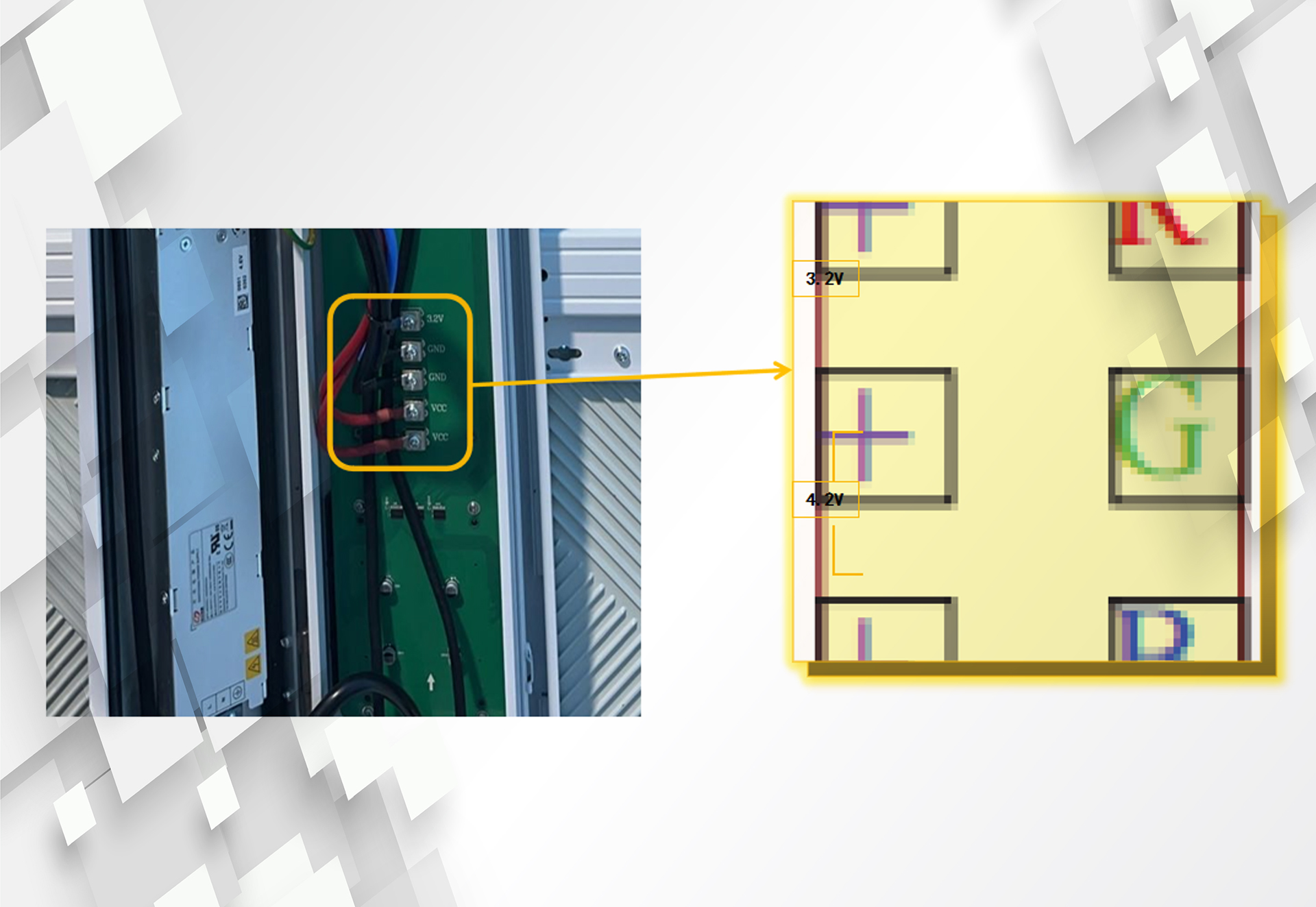hardware connection cabinet