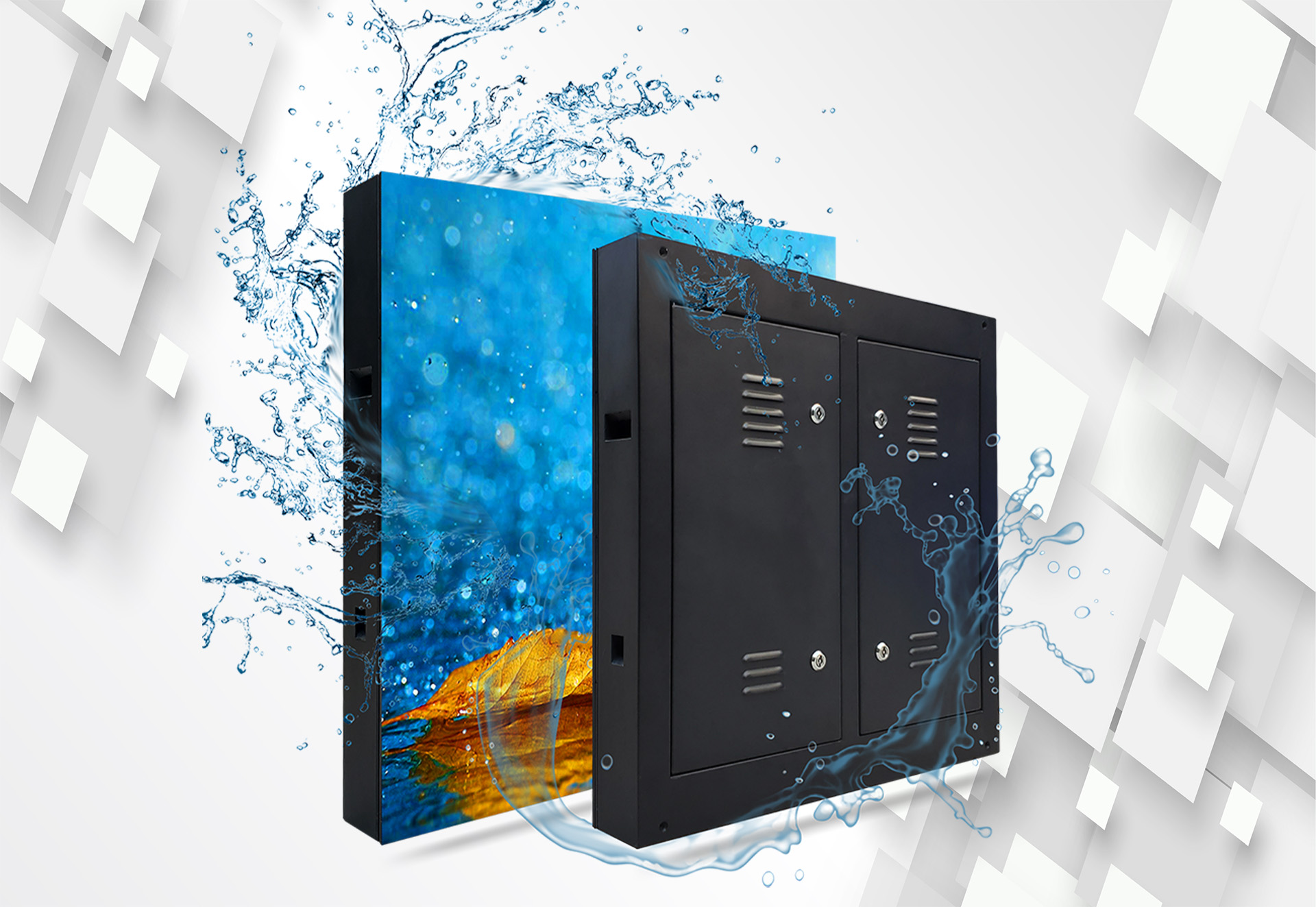 waterproof led cabinet