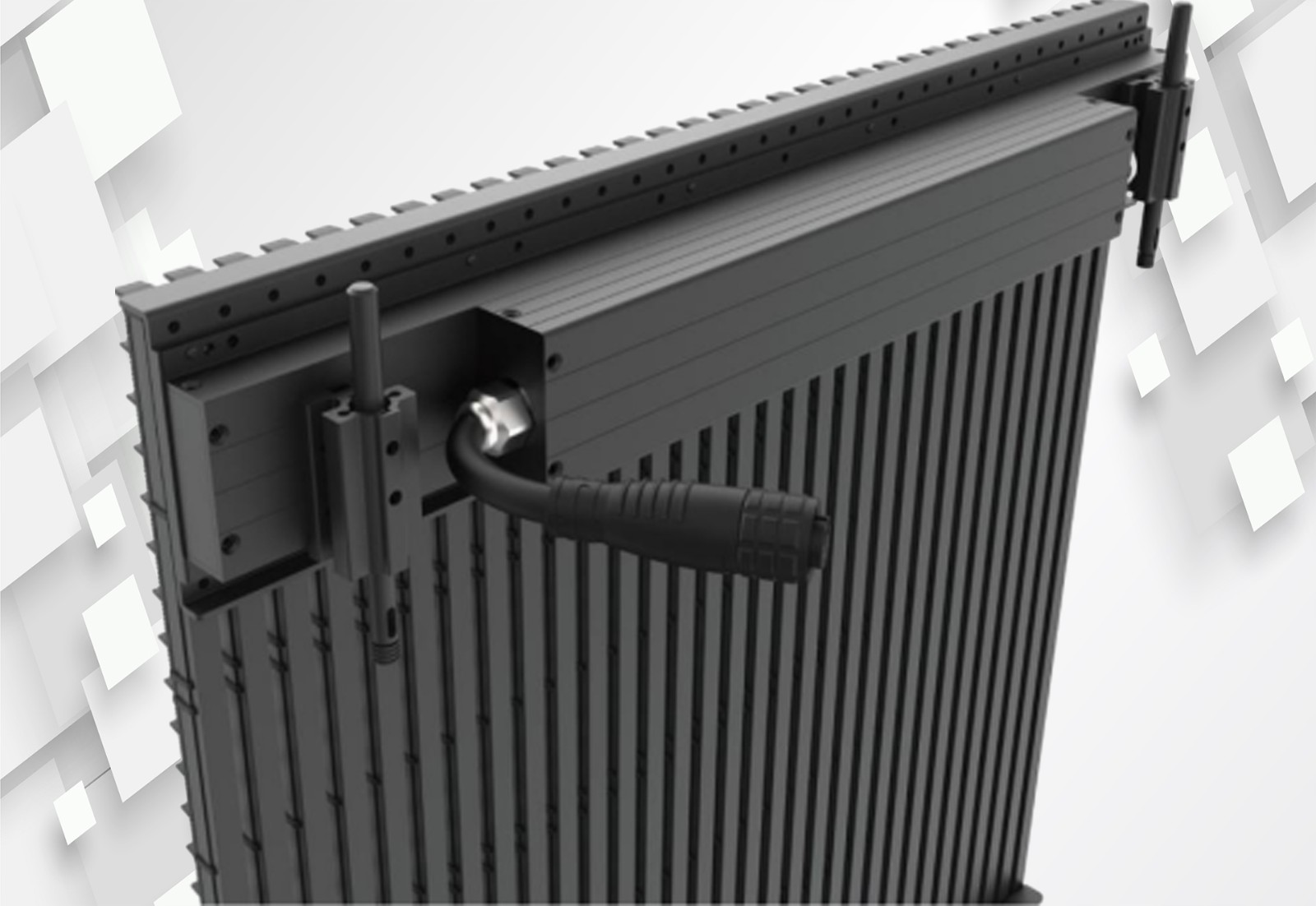 grille led screen cabinet