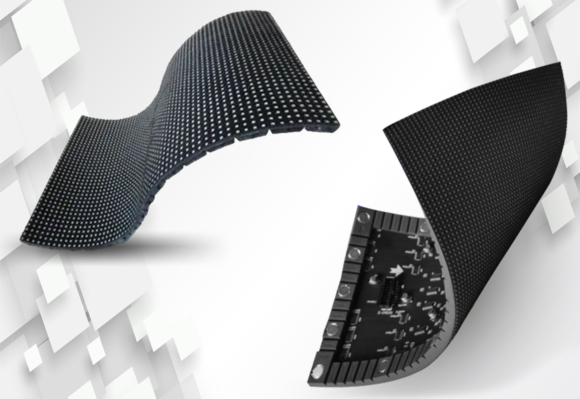 flexible led display module