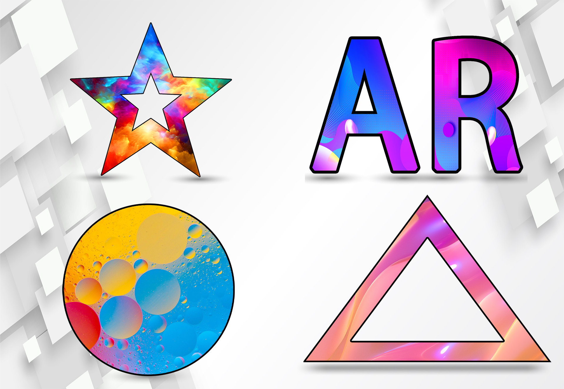customized different shape of led display