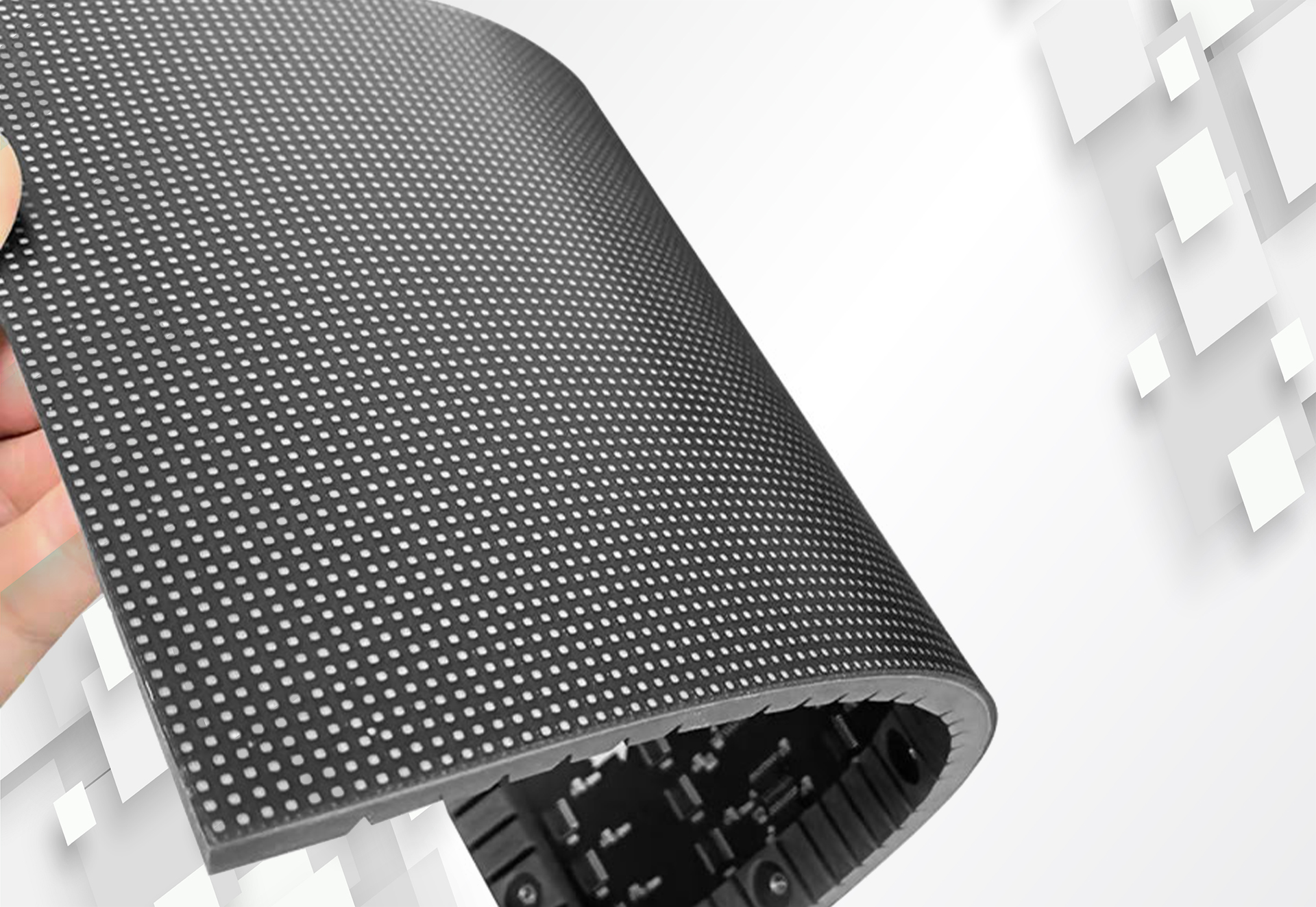 outdoor soft led screen