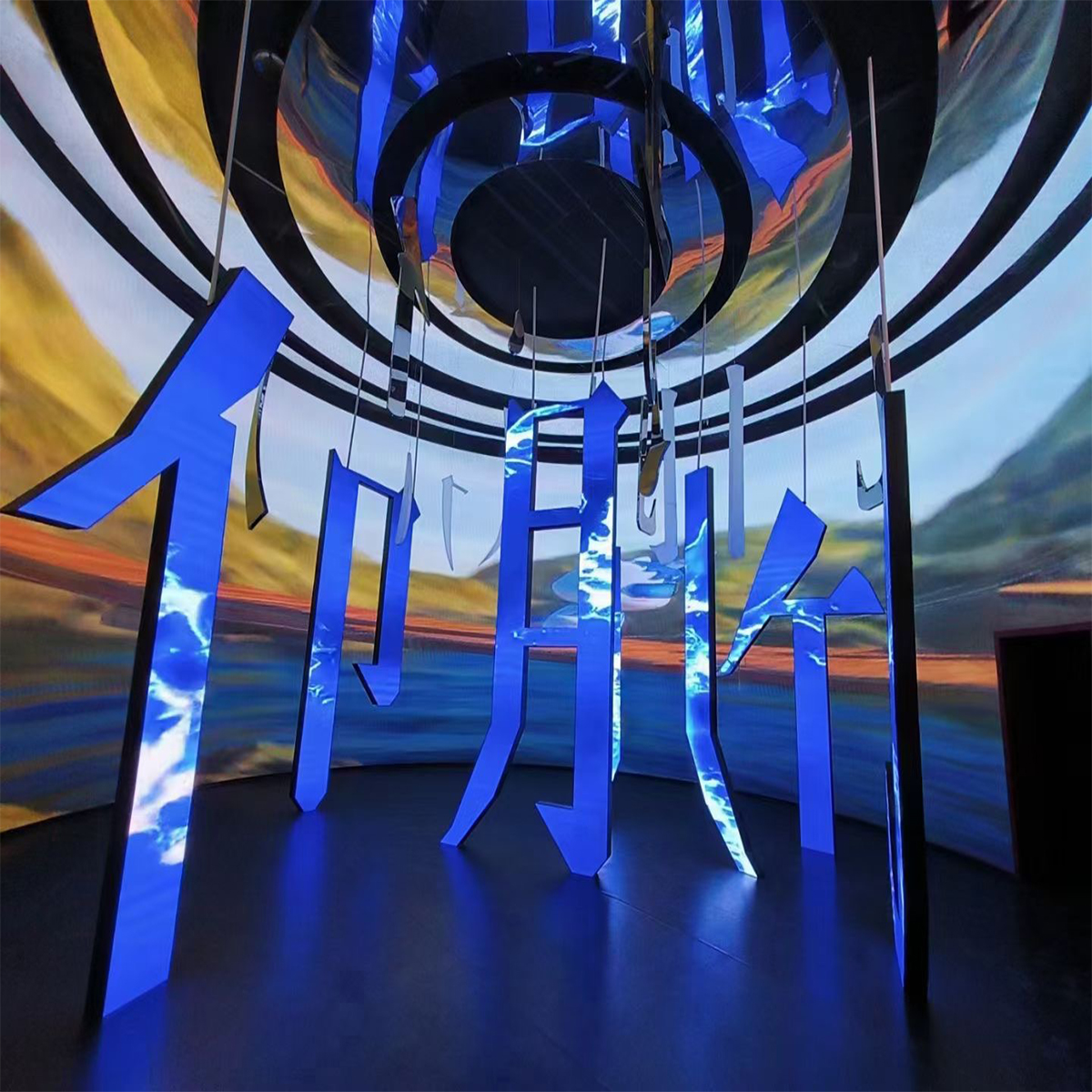 indoor letter led screen