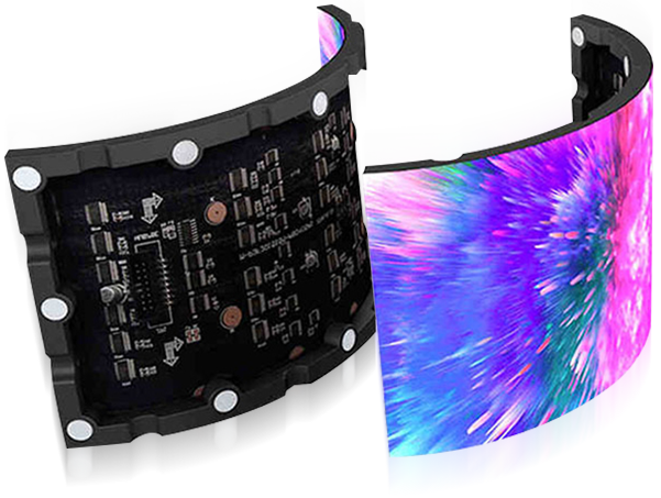 flexible led display module