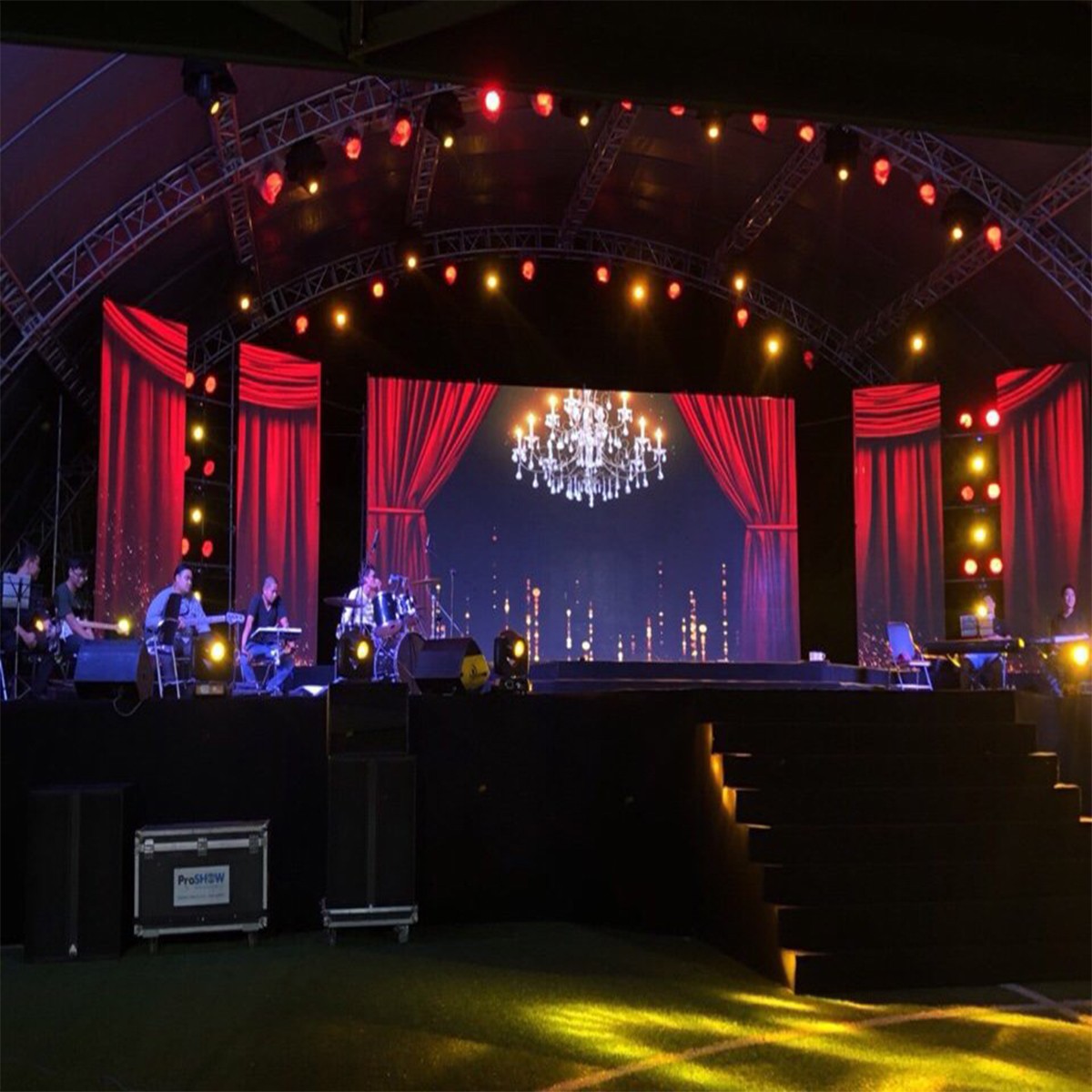 flexible hire led screen
