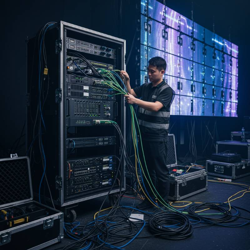 The Professional's Guide to LED Screen Testing Grids for Concerts