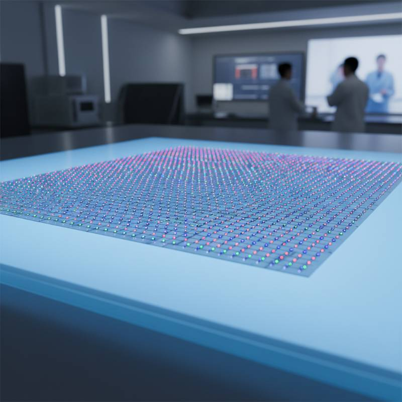 MicroLED Film Detail MicroLED Film Detail