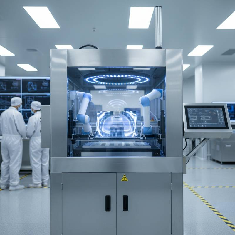 Vacuum bonding process for LED film Vacuum bonding process for LED film