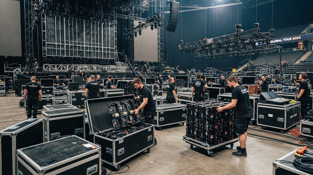 flight cases led rental panels touring concert stage flight cases led rental panels touring concert stage